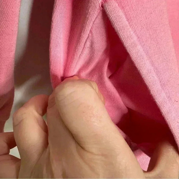 Victoria’s Secret PINK Sweatshirt Half Zip Pink &  Black Size Extra Small - Picture 3 of 16